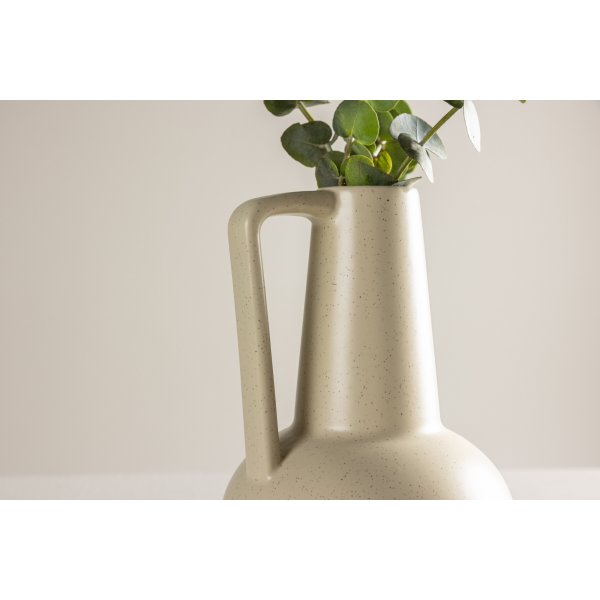 Lane Vase - Beige/Schwarz Lane Vase - Beige/Schwarz