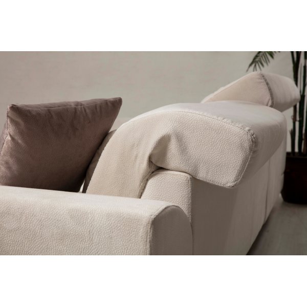 Frido Sofa - Steinbeige