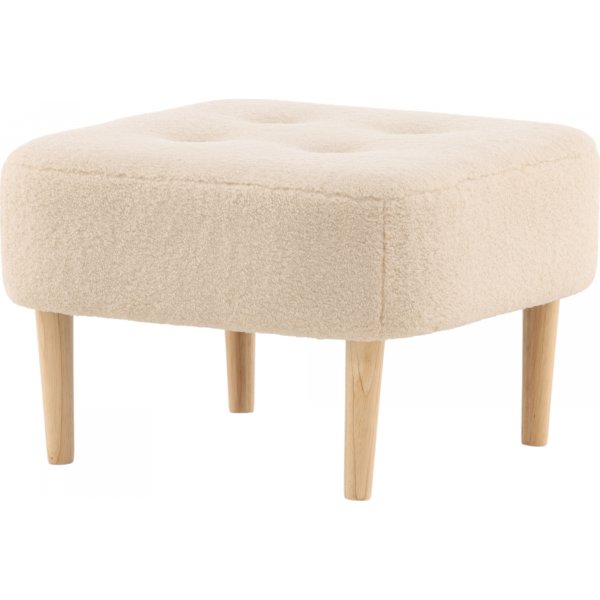 Hocker Salina - Weies Vlies