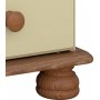 Schminktisch Richmond 100,5 x 47 cm - Braun/Cremewei