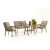 Pure Lounge-Gruppe 2 - Creme