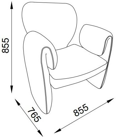 Genfer Sessel - Grün Genfer Sessel - Grün