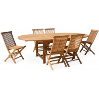 Edenryd Dining Group ovaler Esstisch Butterfly 180-240 cm inkl. 6 Edenryd Stühle - Teak Edenryd Dining Group ovaler Esstisch Butterfly 180-240 cm inkl. 6 Edenryd Stühle - Teak