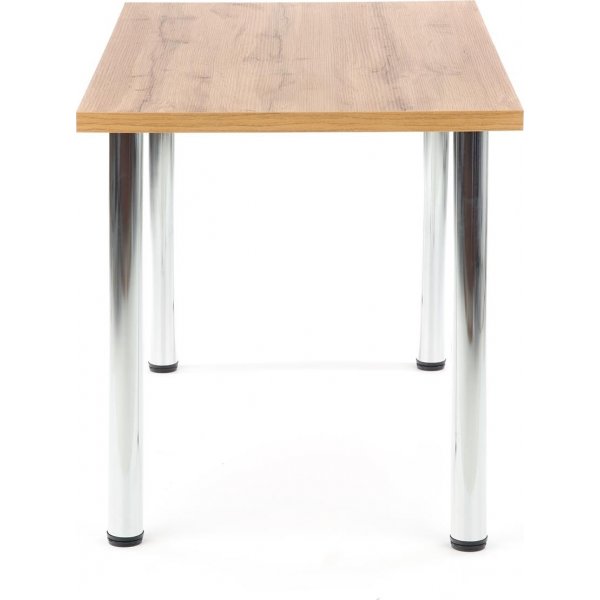 Buno Esstisch 120 cm - Wotan Eiche/Chrom