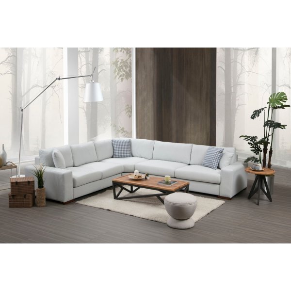 Ecksofa Lombardo - Beige Ecksofa Lombardo - Beige