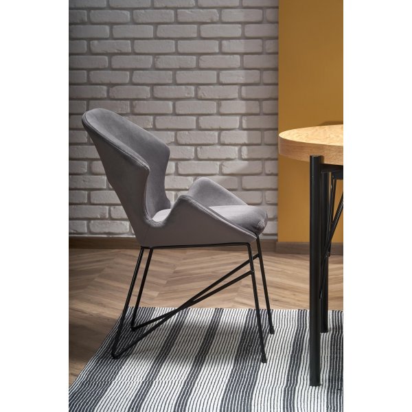 Dante Esstisch 100-300 cm - Eiche/Schwarz