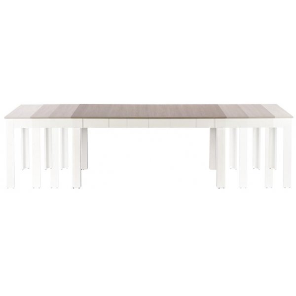Bråviken Esstisch 160-300 cm - Weiß/Eiche Bråviken Esstisch 160-300 cm - Weiß/Eiche
