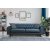 Arredo Capitone 3-Sitzer-Sofa - Marineblau