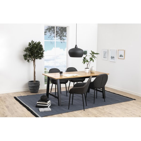 Candis Sessel - Graues PU