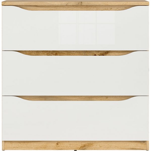 Nuis Kommode - Wotan Eiche/wei