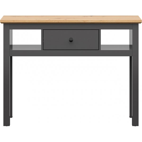 Hesen Konsolentisch 114 x 41 cm - Graphit/Eiche Hesen Konsolentisch 114 x 41 cm - Graphit/Eiche