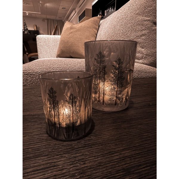 Kristina Kerzenlaterne groß - Winterwald Kristina Kerzenlaterne groß - Winterwald