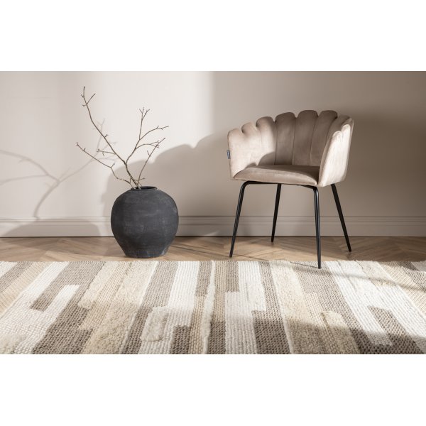 Wollteppich Sixten - Mehrfarbig