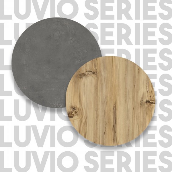 Luvio B�cherregal 21 - Eiche/Silber