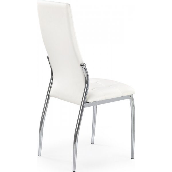 Stuhl Nicolas - Wei/Chrom + Mbelfe