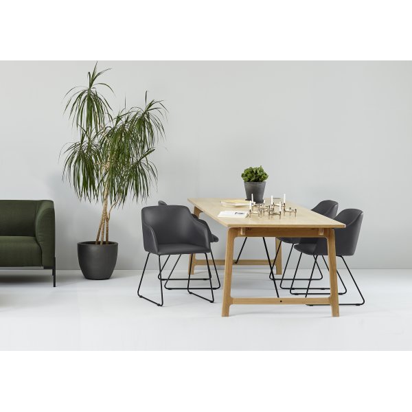 Casablanca Sessel - Schwarzes PU