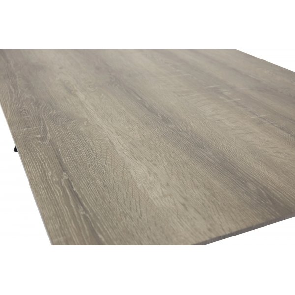 Esstisch 180x90 cm - Eiche/schwarz Esstisch 180x90 cm - Eiche/schwarz