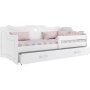 Julia Kinderbett mit Schublade 80 x 160 cm - Wei