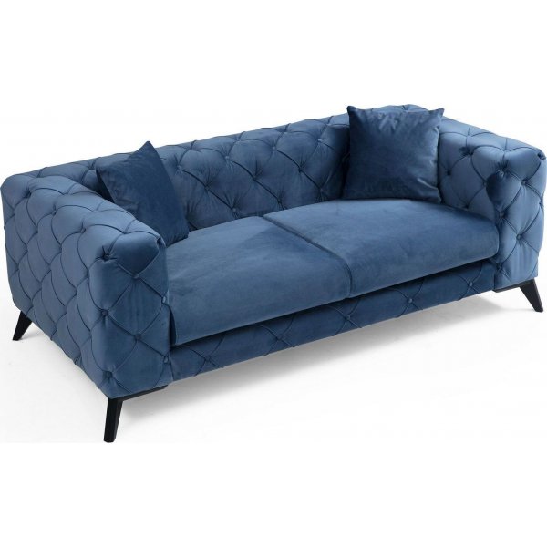 Como 2-Sitzer-Sofa - Blau