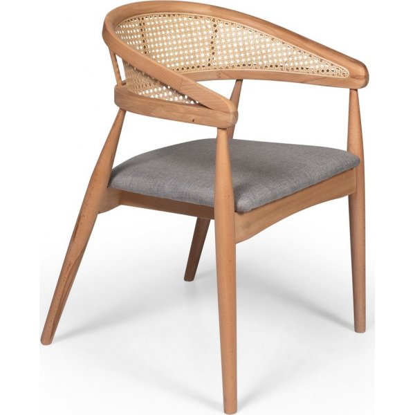 Nica Sessel Grau/Buche Nica Sessel Grau/Buche