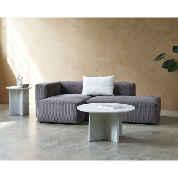 Martiana Couchtisch 80 cm - Greige