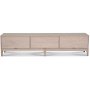 Borgholm Medienbank 188 cm XL - Whitewash