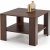 Quadratischer Couchtisch Pacey 70 x 70 cm - Nussbaum