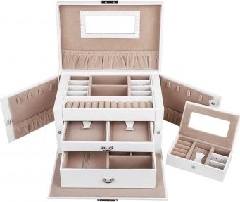 Carat Schmuckschatulle - Weiß Carat Schmuckschatulle - Weiß