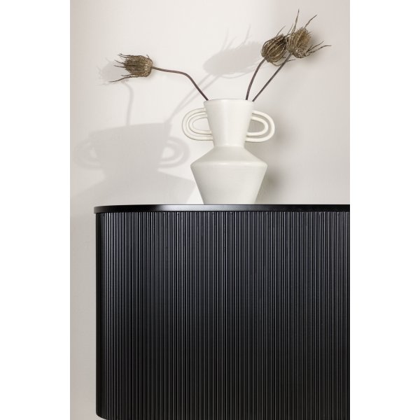 Loca wandh�ngender Beistelltisch 120 x 45 cm - Schwarz