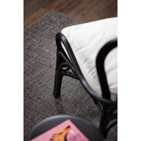 Flachgewebter Teppich Capri Anthrazit Flachgewebter Teppich Capri Anthrazit