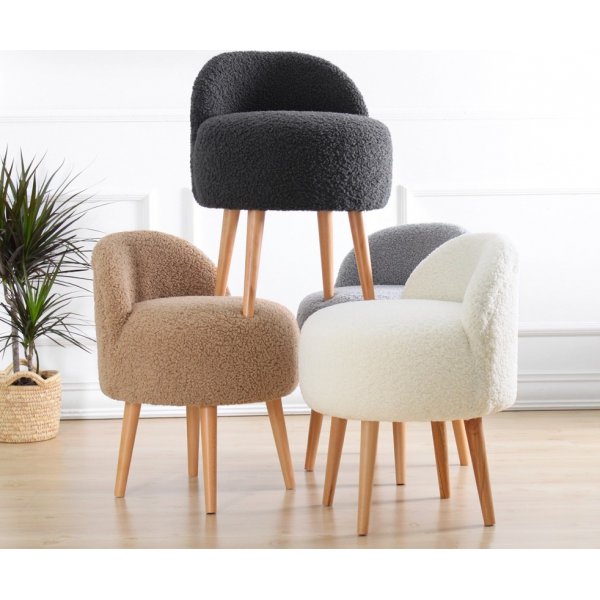 Rufmee Hocker - Weiß Rufmee Hocker - Weiß