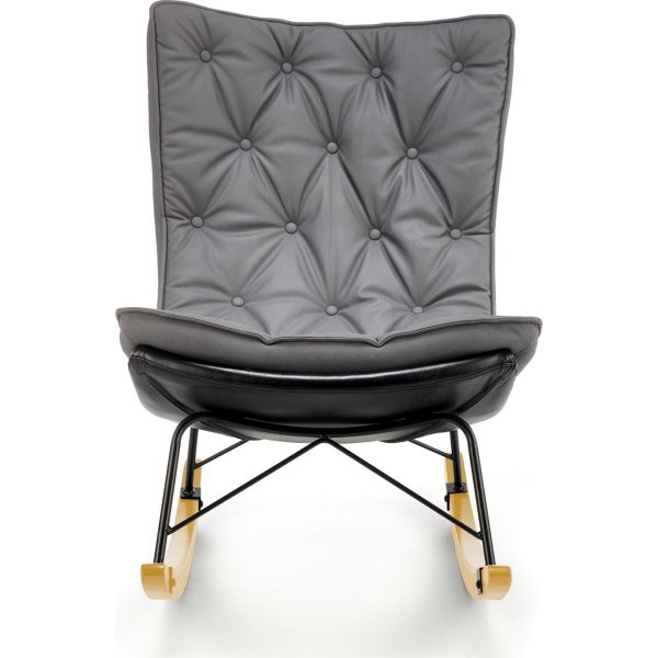 Prisma Schaukelstuhl - Grau