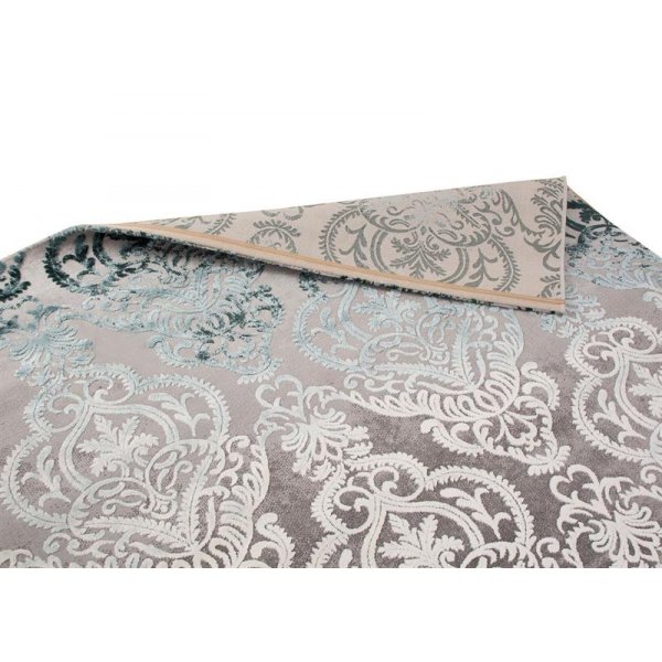 Maschinengewebter Teppich - Trkis