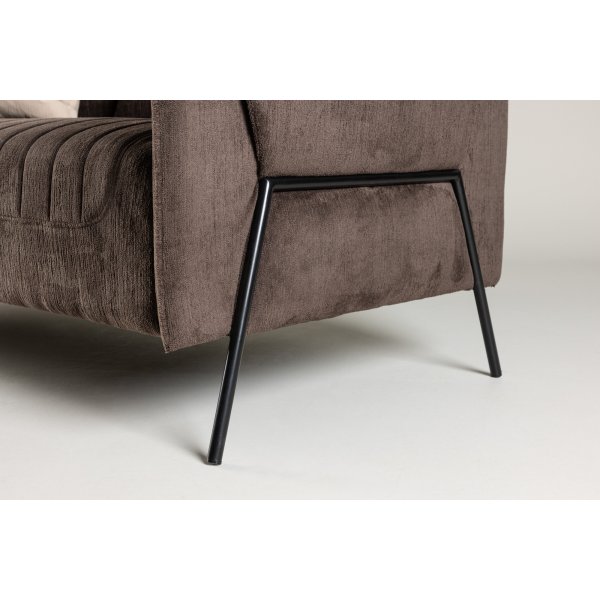 Indigo 2-Sitzer-Sofa - Braun Indigo 2-Sitzer-Sofa - Braun