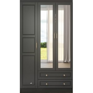 Bahar Kleiderschrank 105 x 50 x 210 cm - Anthrazit