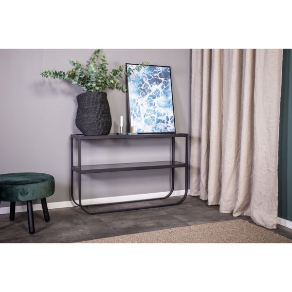 Korsbacken Konsolentisch - Schwarz/Glas Korsbacken Konsolentisch - Schwarz/Glas