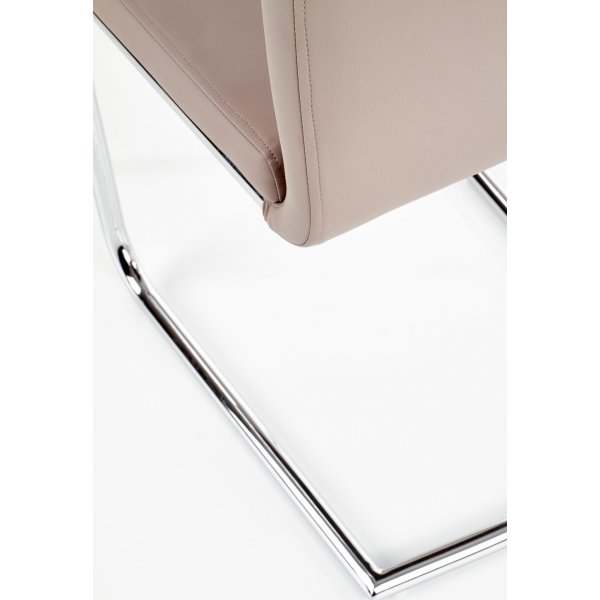 Stuhl Annmarie - Cappuccino/Chrom Stuhl Annmarie - Cappuccino/Chrom
