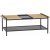 Mata Couchtisch 120 x 56 cm - Walnuss/Schwarz