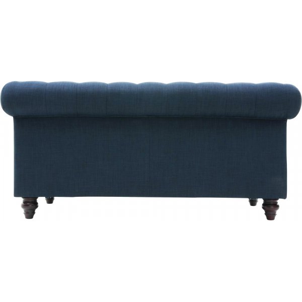 Sofa 2-Sitzer Chesterfield blau - Herron Sofa 2-Sitzer Chesterfield blau - Herron