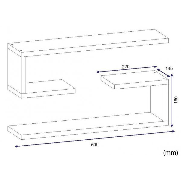 Wandregal Jenika - Wei