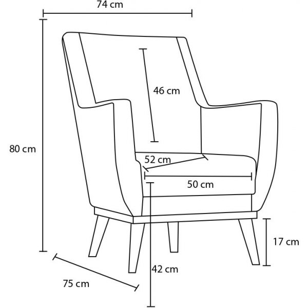 Gonca-Sessel - Grau Gonca-Sessel - Grau