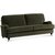 Kungshamn Howard 3-Sitzer Sofa - Moosgrn (Samt)