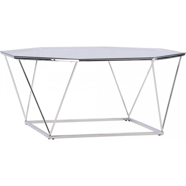 Österlen Couchtisch 100 x 100 cm - Silber