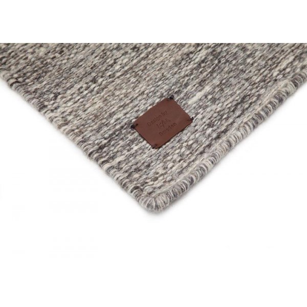 Wollteppich Tamela - Silber Wollteppich Tamela - Silber