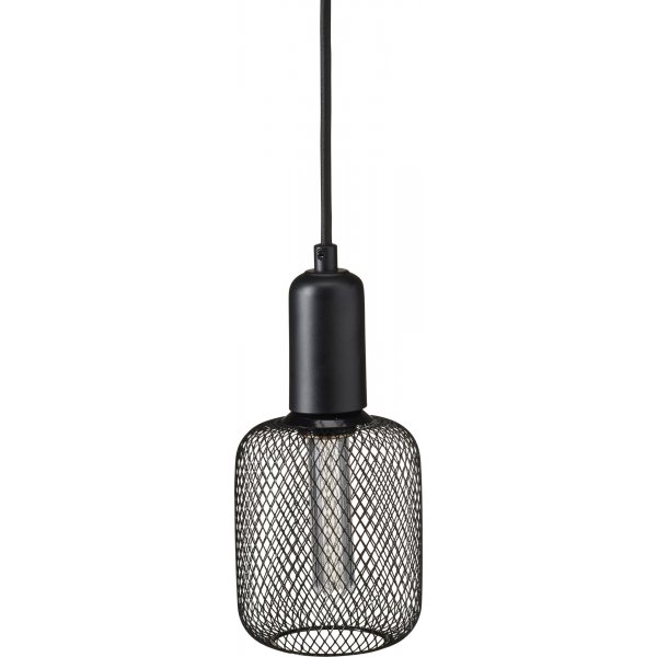 Gitterfensterlampe - Schwarz - 10 cm Gitterfensterlampe - Schwarz - 10 cm