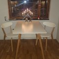 Kundenbild Esstisch Linköping 120 cm - Eiche/weiß