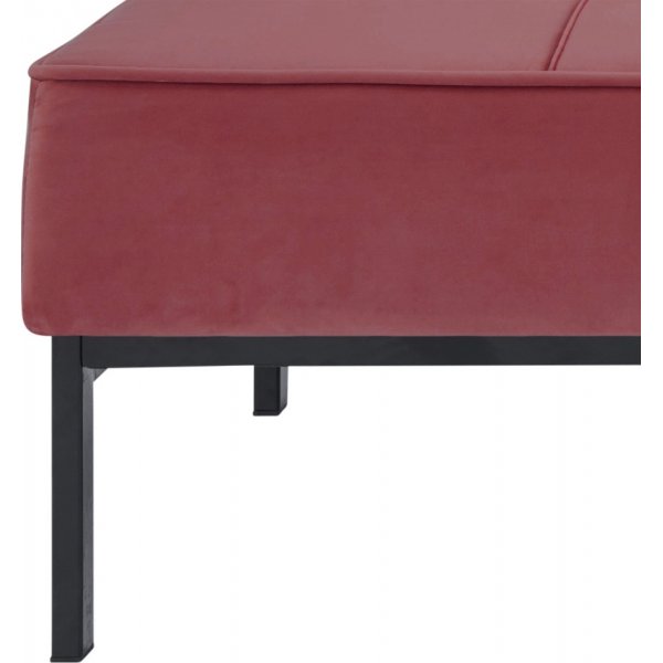 Perugia 2,5-Sitzer-Schlafsofa - Rot