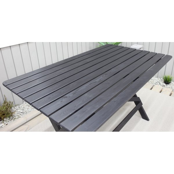 Knohult Esstisch 125 cm - Schwarz Knohult Esstisch 125 cm - Schwarz