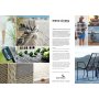 Nordvik Sesselset mit Tisch - Synthetisches Rattan/Holz