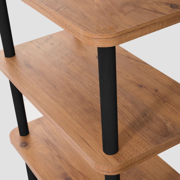 Raca Bücherregal - Schwarz/Kiefer Raca Bücherregal - Schwarz/Kiefer